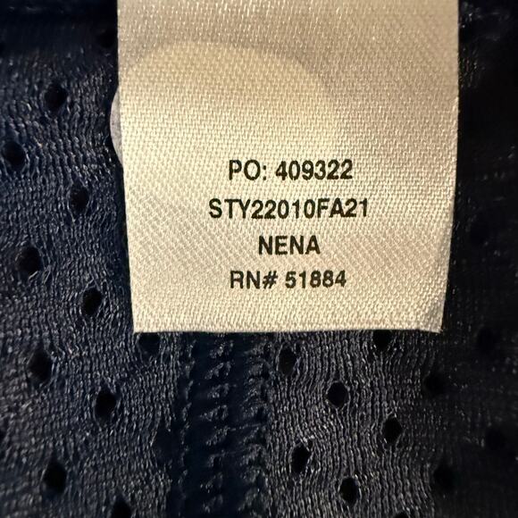 Patagonia Shearling Crops Jogger Women's Size M New Navy Jersey-Backed Fleece - Picture 11 of 11